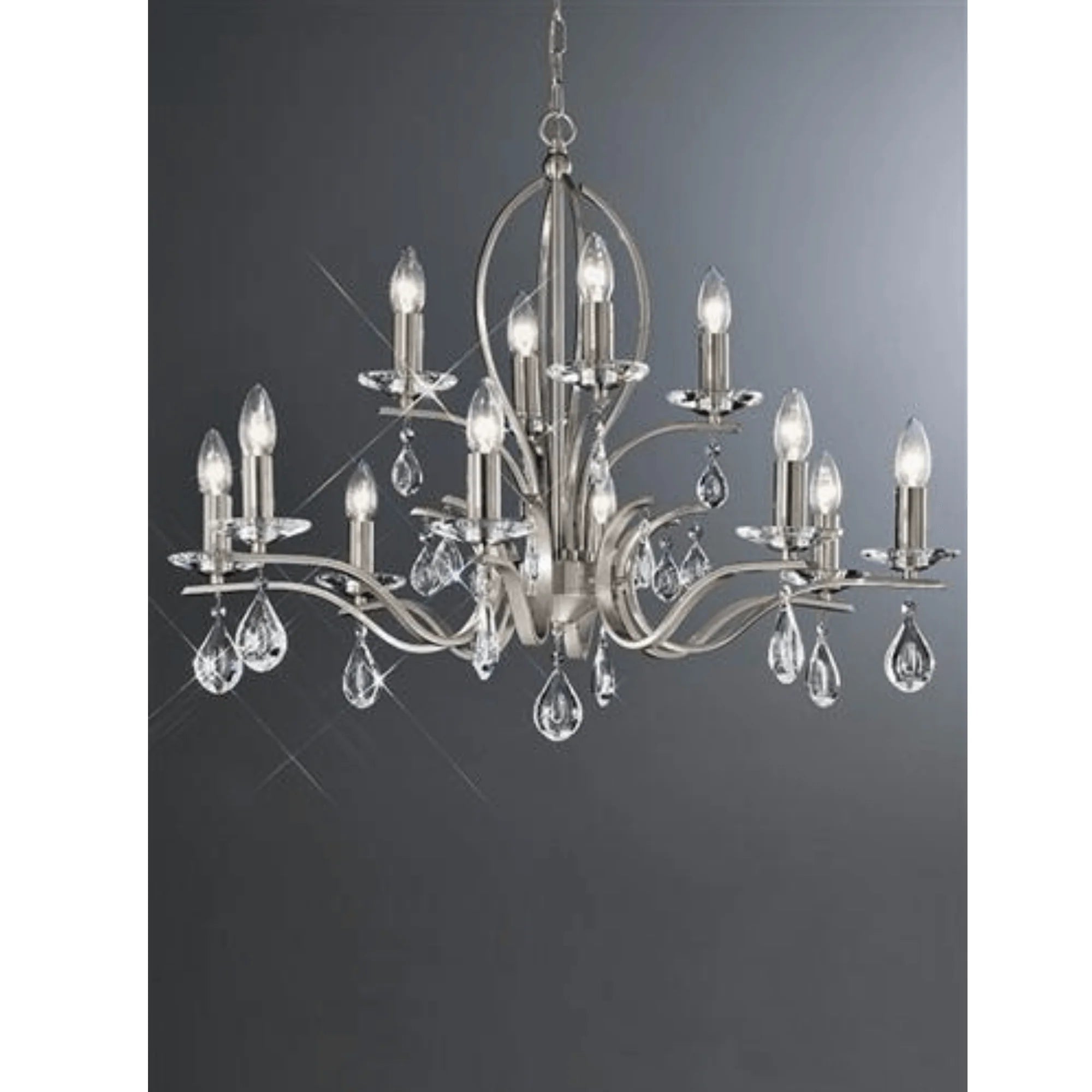 Naomi 3/5/8/12lt Crystal Chandelier