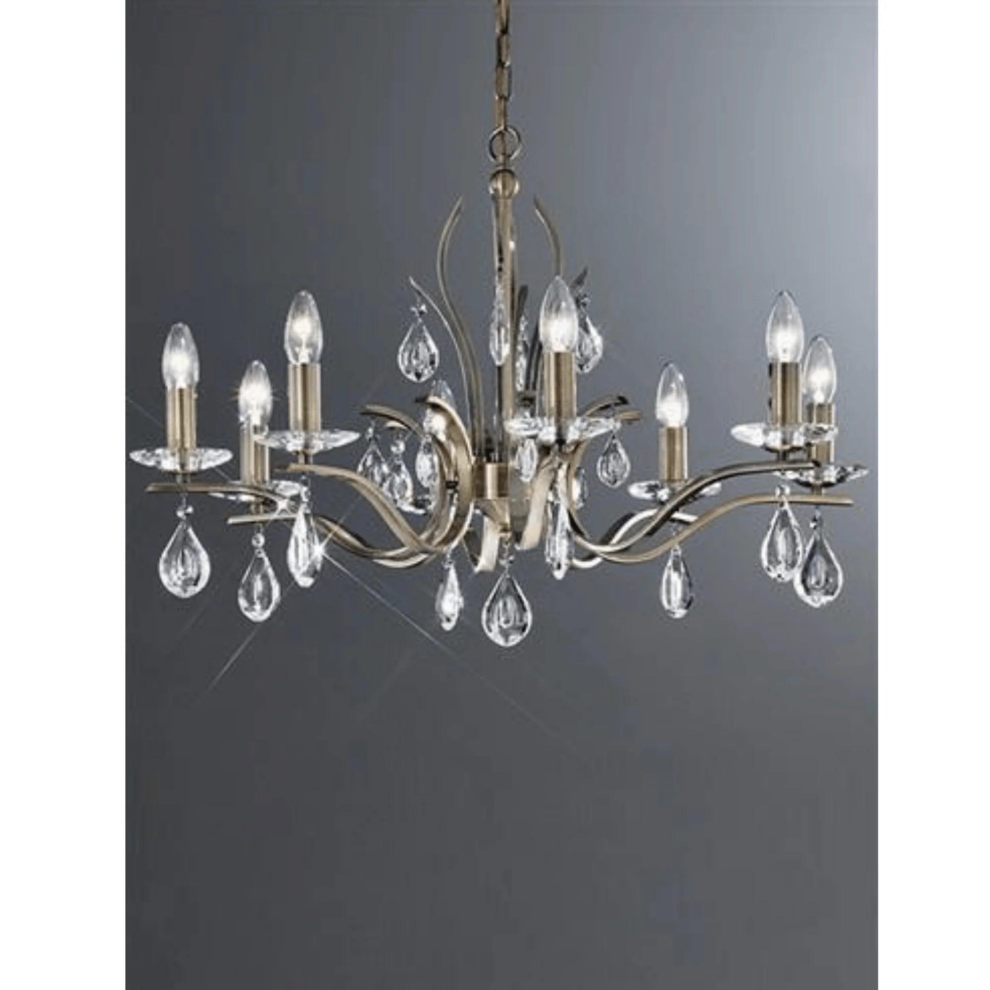 Naomi 3/5/8/12lt Crystal Chandelier