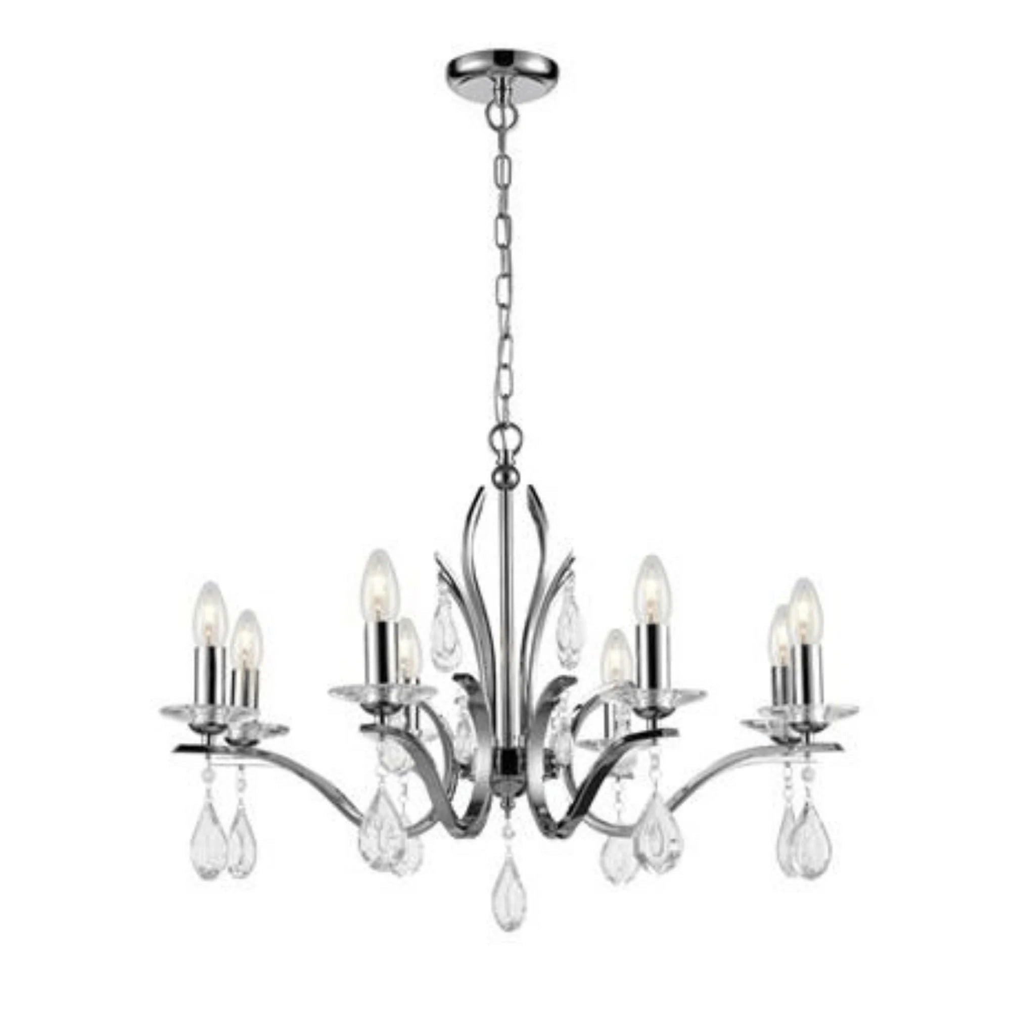 Naomi 3/5/8/12lt Crystal Chandelier