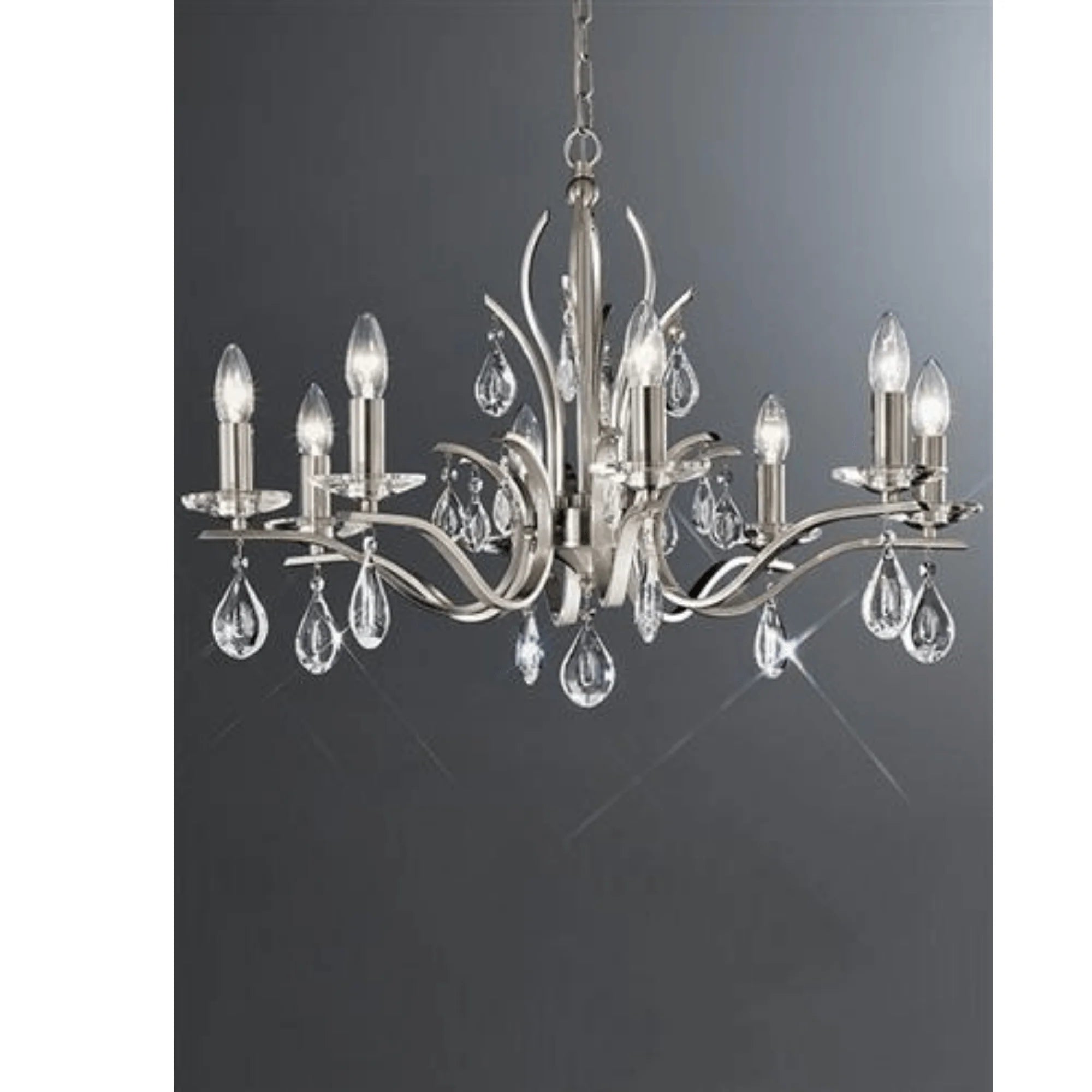 Naomi 3/5/8/12lt Crystal Chandelier