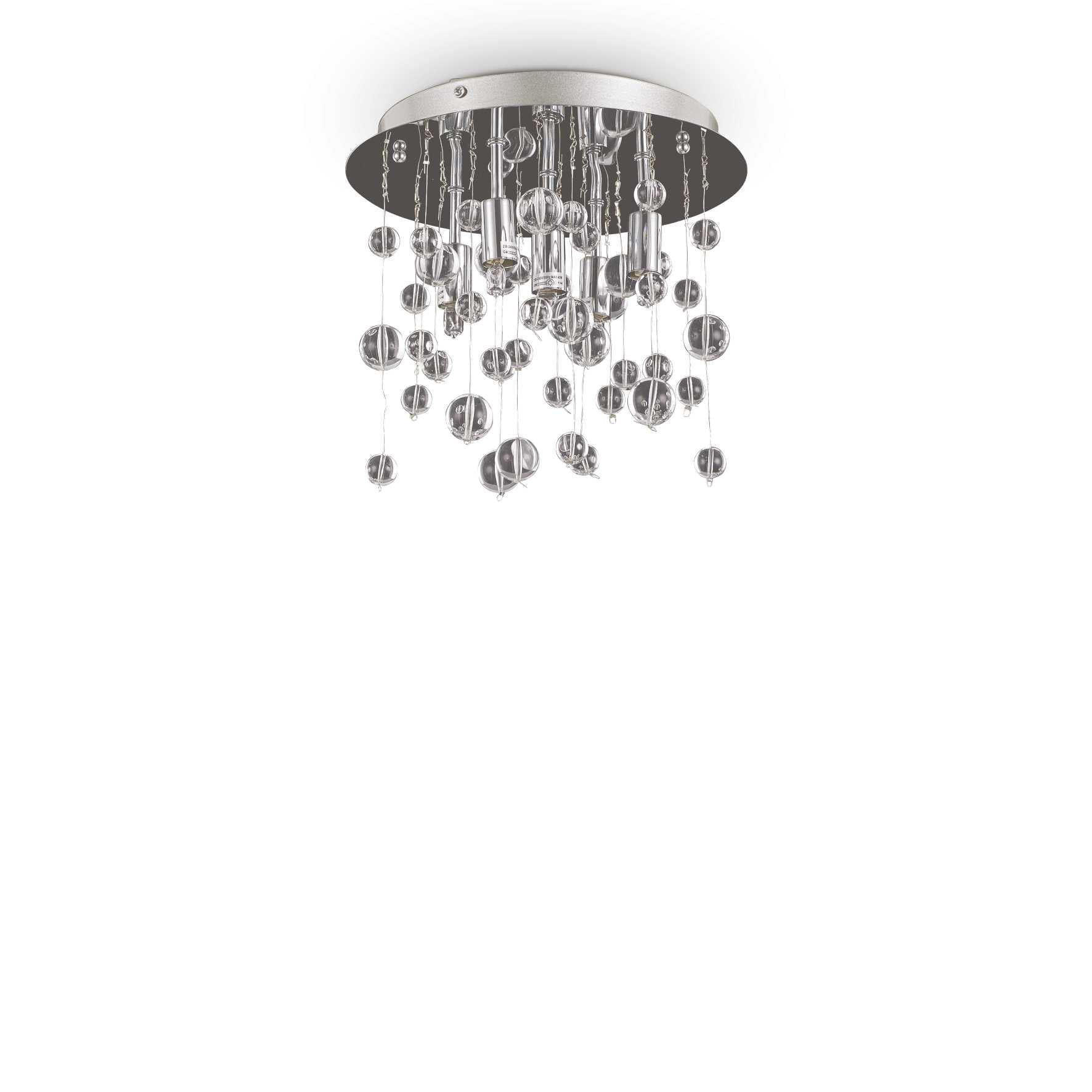 Neve Flush Light Fitting - Chrome Finish - Cusack Lighting