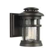 Newport Small Wall Lantern – Antique Bronze Finish