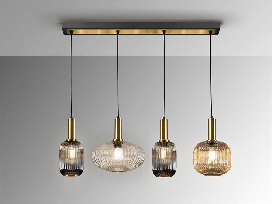 Norma Matt Black-Finish Kitchen/Island