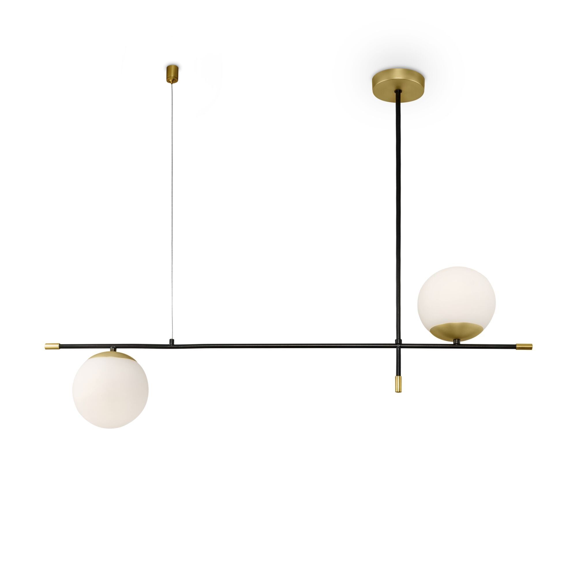 Maytoni Nostalgia Kitchen Table/Island Light - Black & Gold Finish IP20
