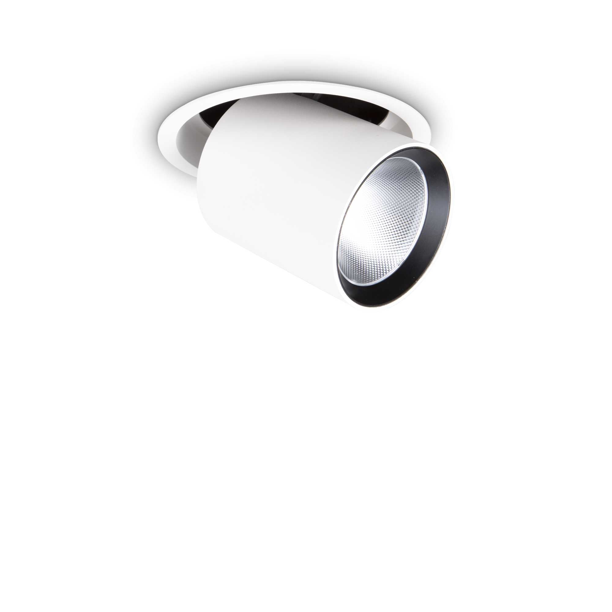 Nova Recessed Ceiling Light - Black/White Finish - Cusack Lighting