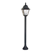 Norfolk 1/3Lt Pillar Lantern - Black IP44 E27