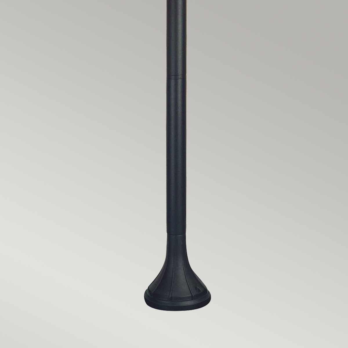 Norfolk 1/3Lt Pillar Lantern - Black IP44 E27