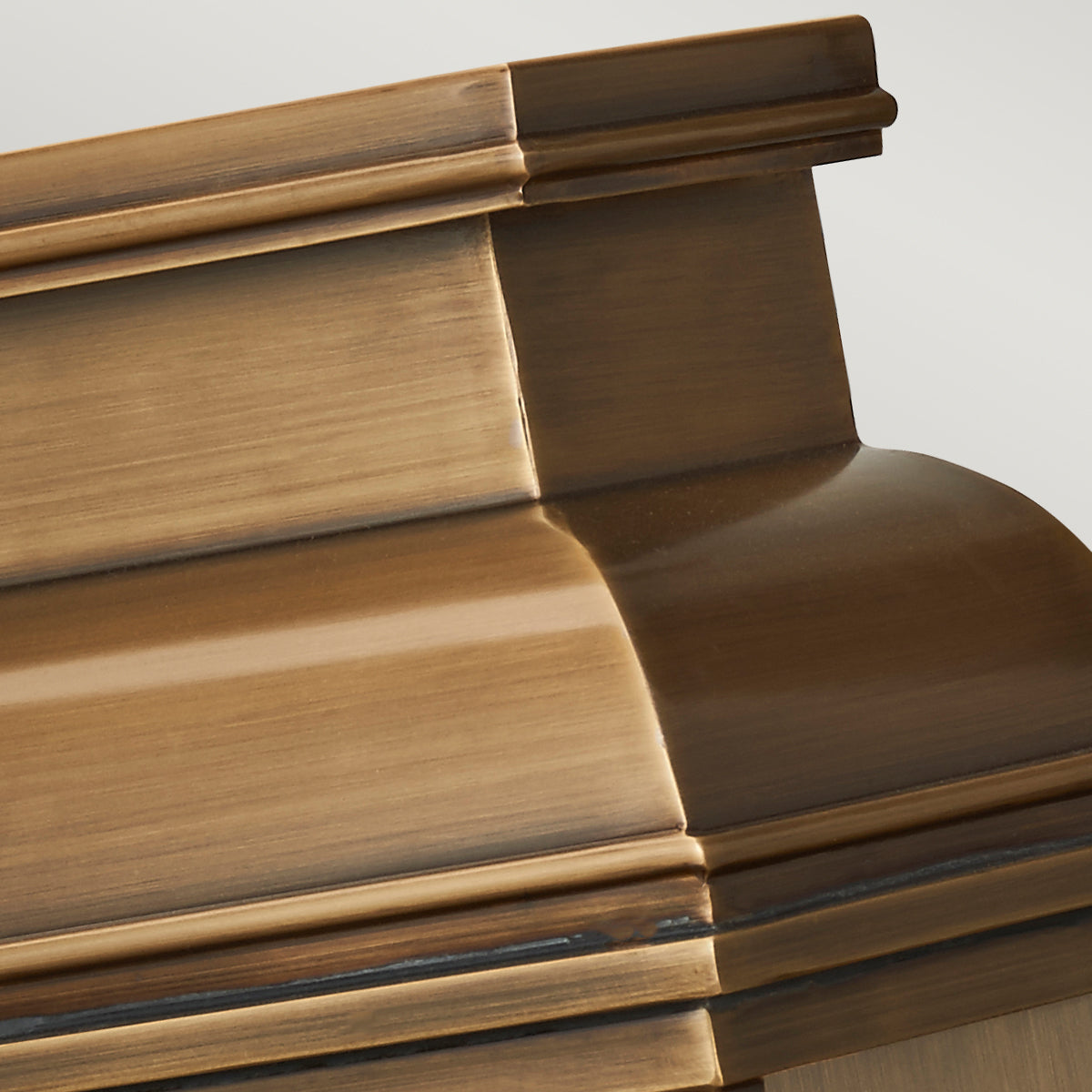 Old Bailey Large Wall Lantern - Aged Brass Finish