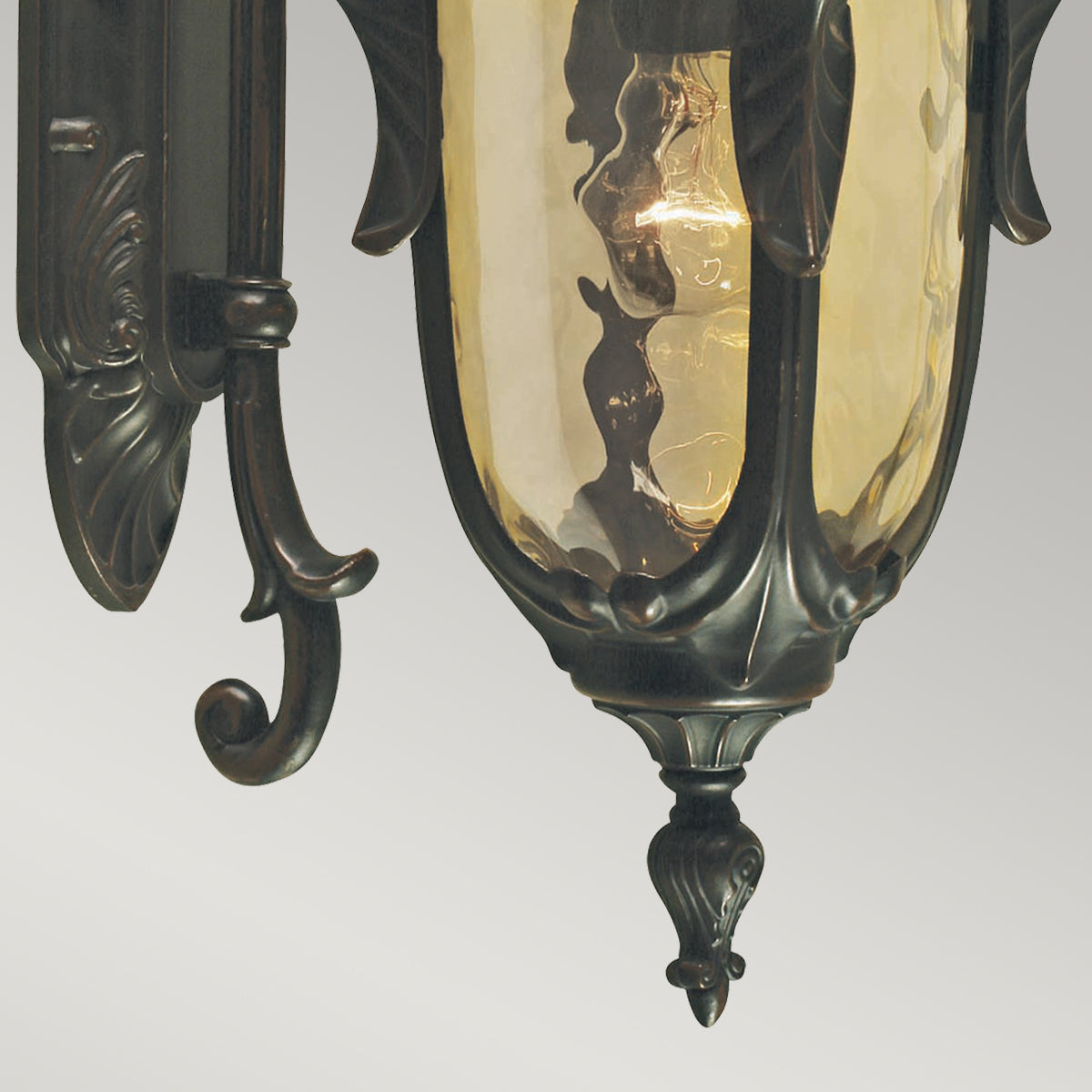 Philadelphia Medium & Down Wall Lantern - Old Bronze Finish