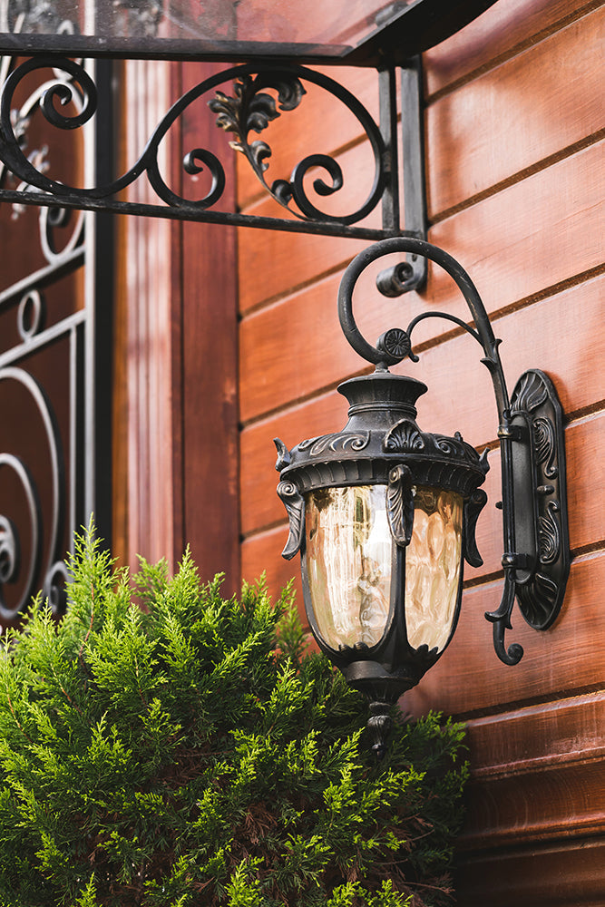 Philadelphia Medium & Down Wall Lantern - Old Bronze Finish