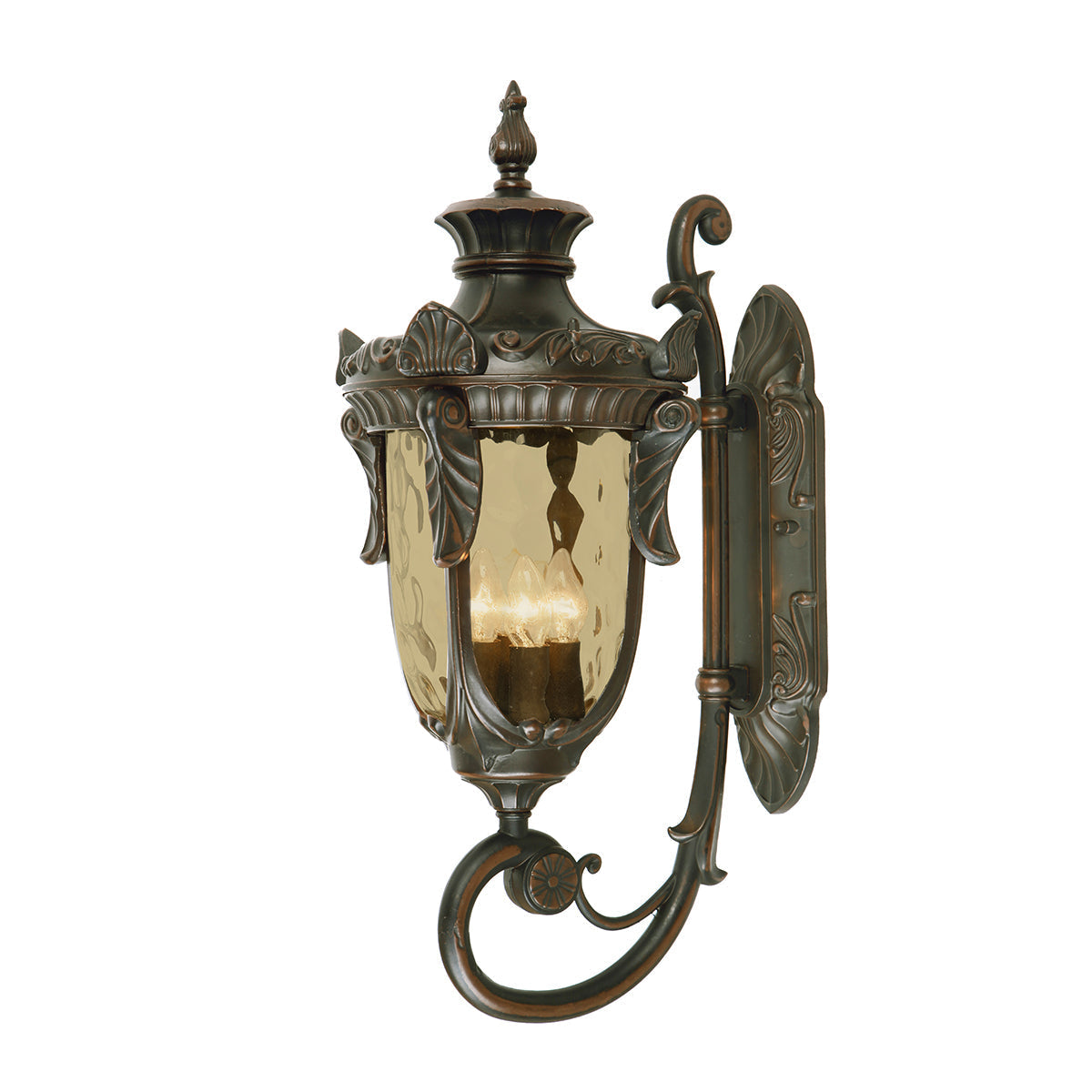 Philadelphia Large & Up Wall Lantern - Old Bronze Finish