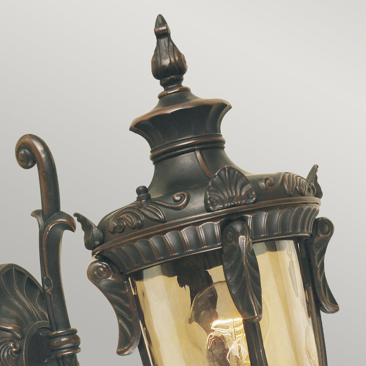Philadelphia Small & Up Wall Lantern - Old Bronze Finish