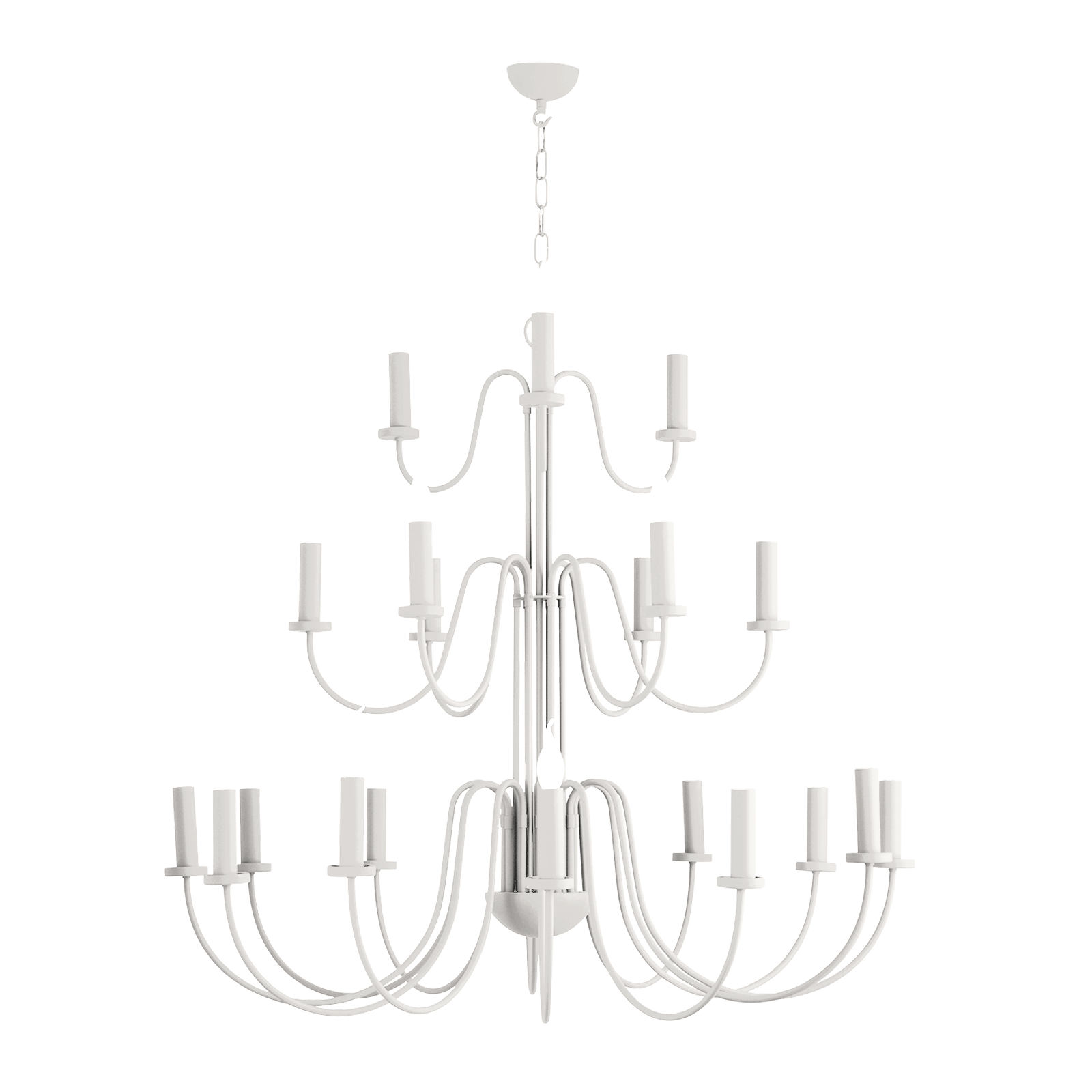 Pigalle 21 Light Armed Pendant Bespoke Fitting Only- Various Finishes