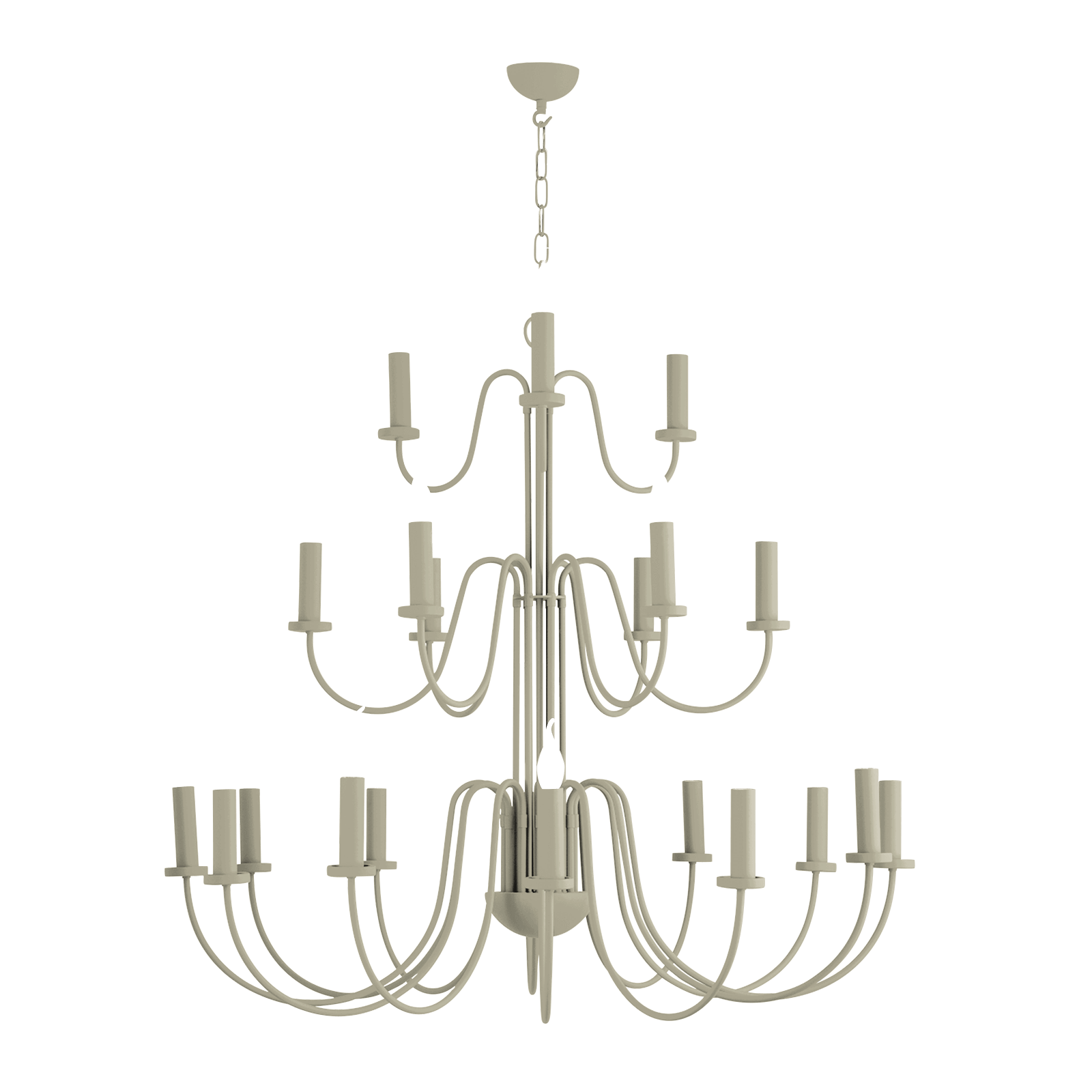 Pigalle 21 Light Armed Pendant Bespoke Fitting Only- Various Finishes