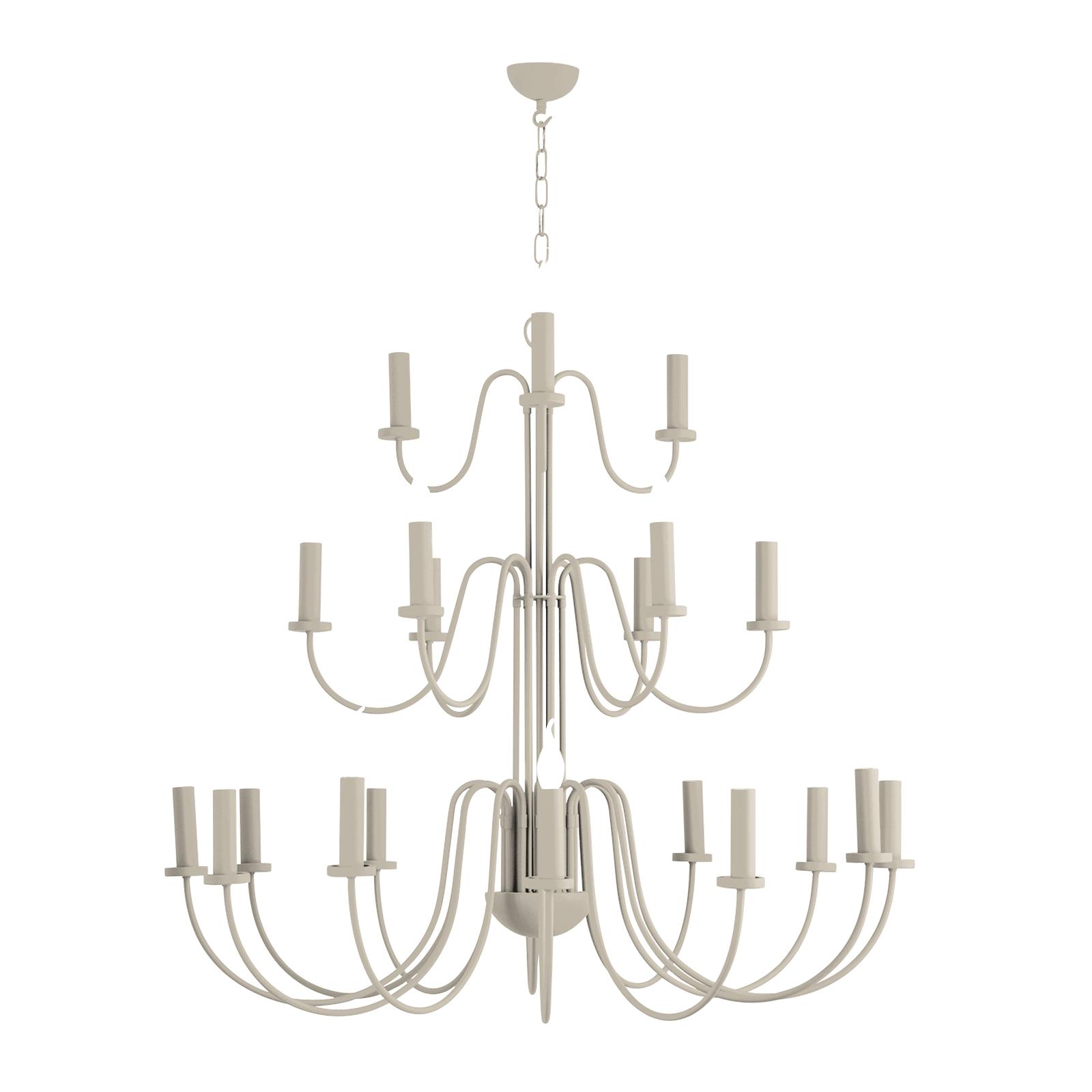 Pigalle 21 Light Armed Pendant Bespoke Fitting Only- Various Finishes