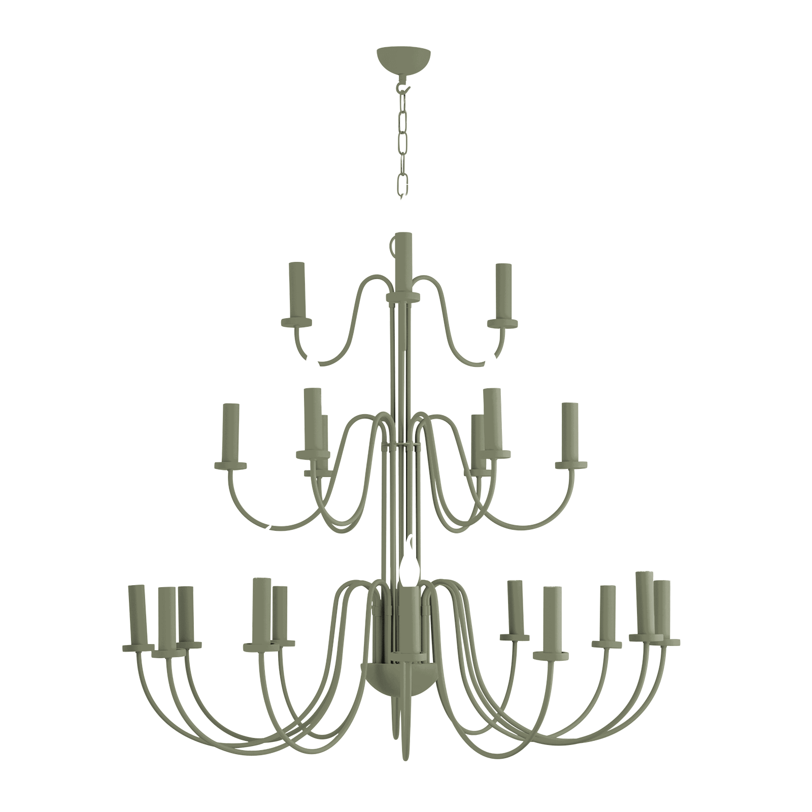 Pigalle 21 Light Armed Pendant Bespoke Fitting Only- Various Finishes