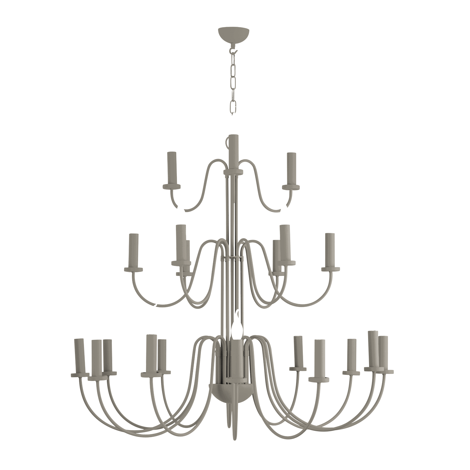 Pigalle 21 Light Armed Pendant Bespoke Fitting Only- Various Finishes