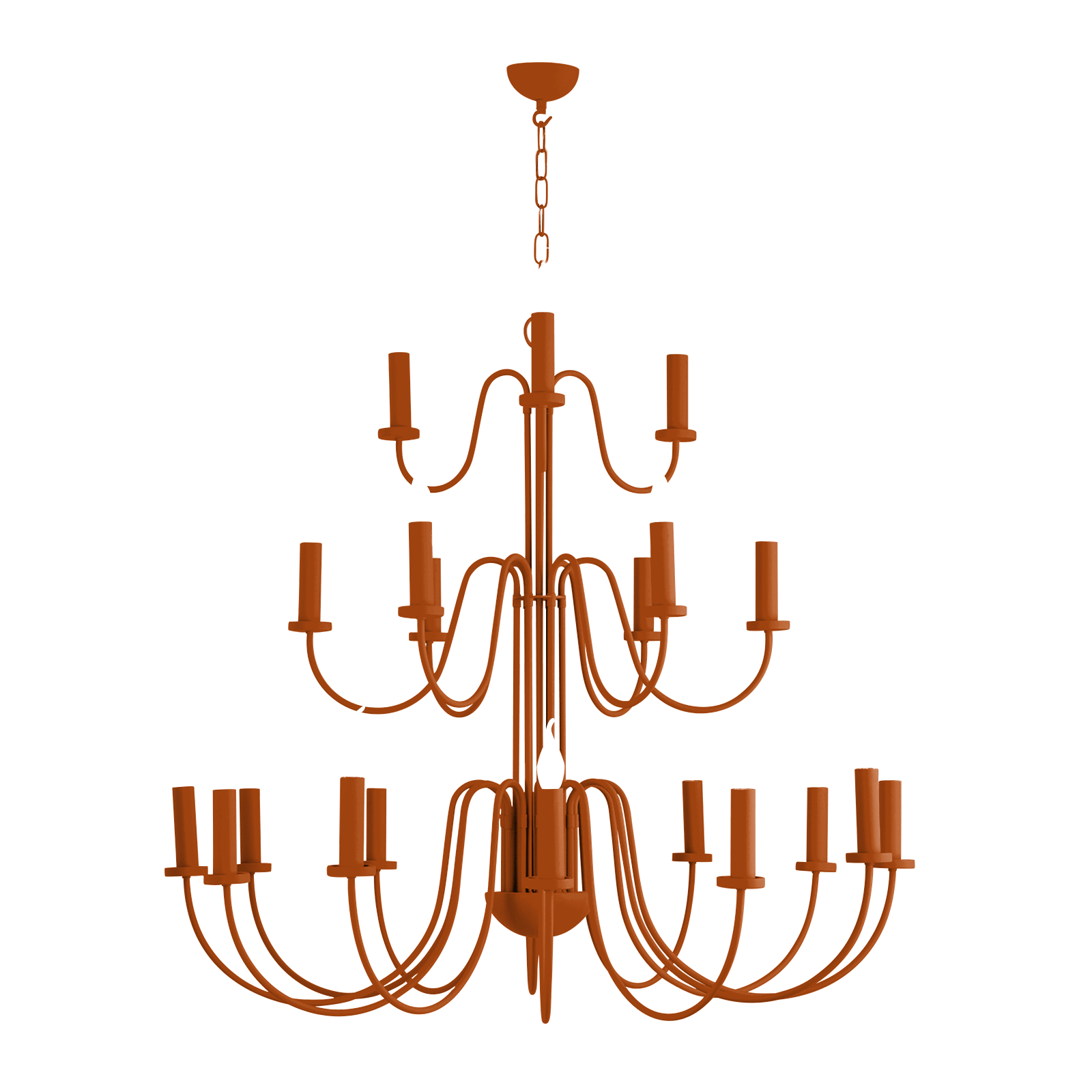 Pigalle 21 Light Armed Pendant Bespoke Fitting Only- Various Finishes