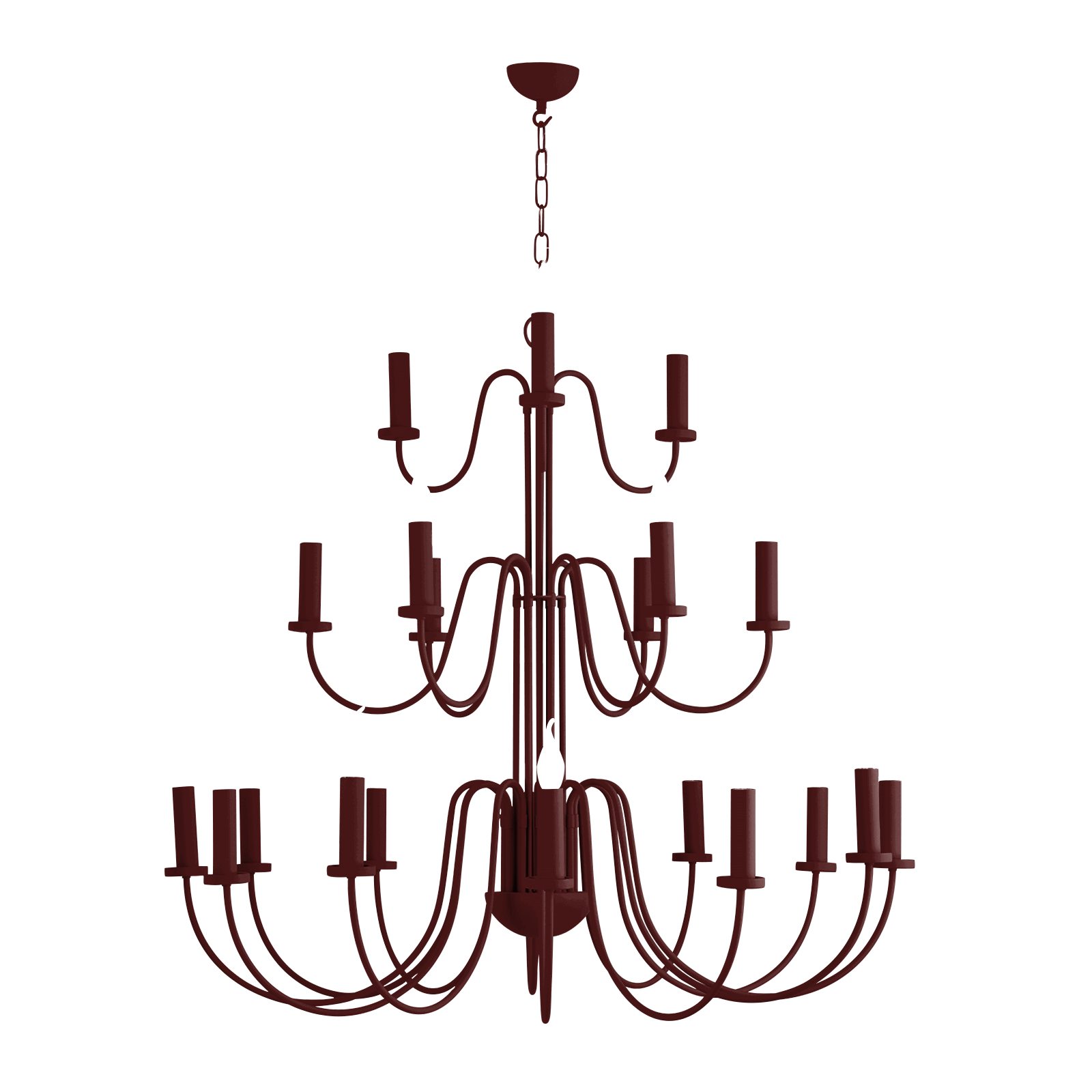 Pigalle 21 Light Armed Pendant Bespoke Fitting Only- Various Finishes