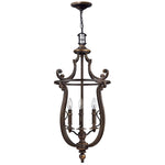Plymouth 4Lt Double Height Ceiling Light - Olde Bronze Finish
