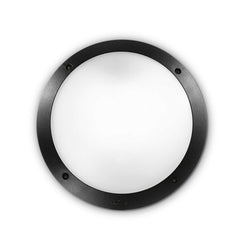 Polar Wall Light - White/Black Finish - Cusack Lighting