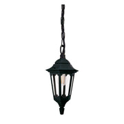 Parish 1 Medium/Large Light Chain Lantern - Black IP44 E27