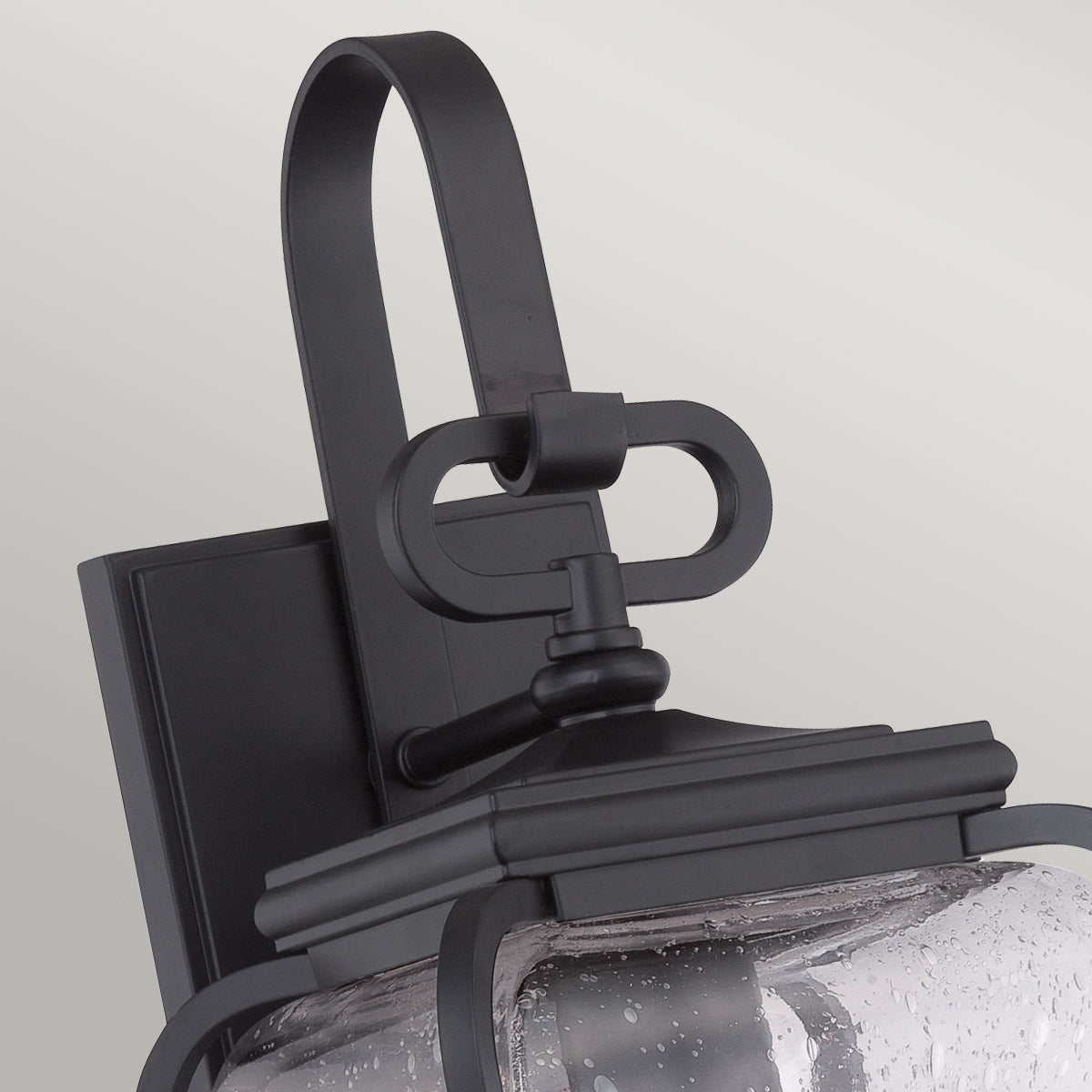 Province Wall Lantern – Mystic Black Finish