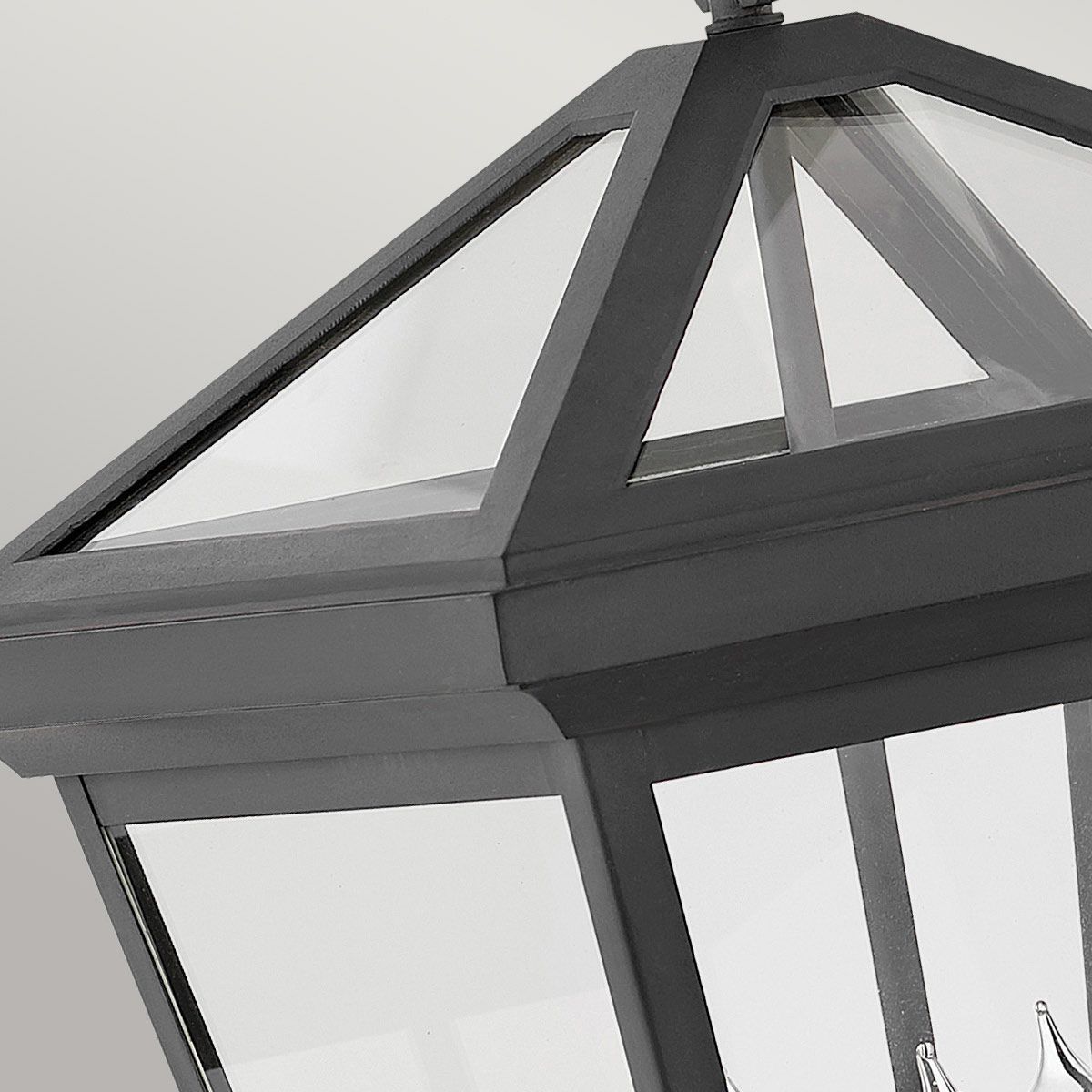 Alford Place 2/3Lt Small/Medium/Large Outdoor Wall Lantern - Museum Black E14 IP44