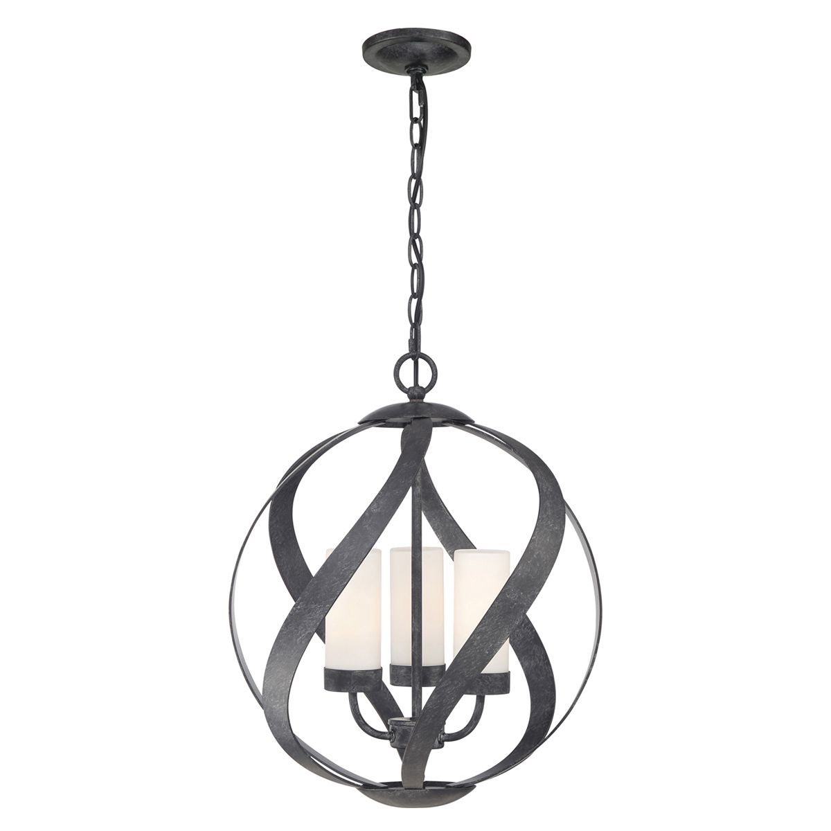 Blacksmith 1/3/4/5Lt Outdoor Pendant - Old Black IP44 E27
