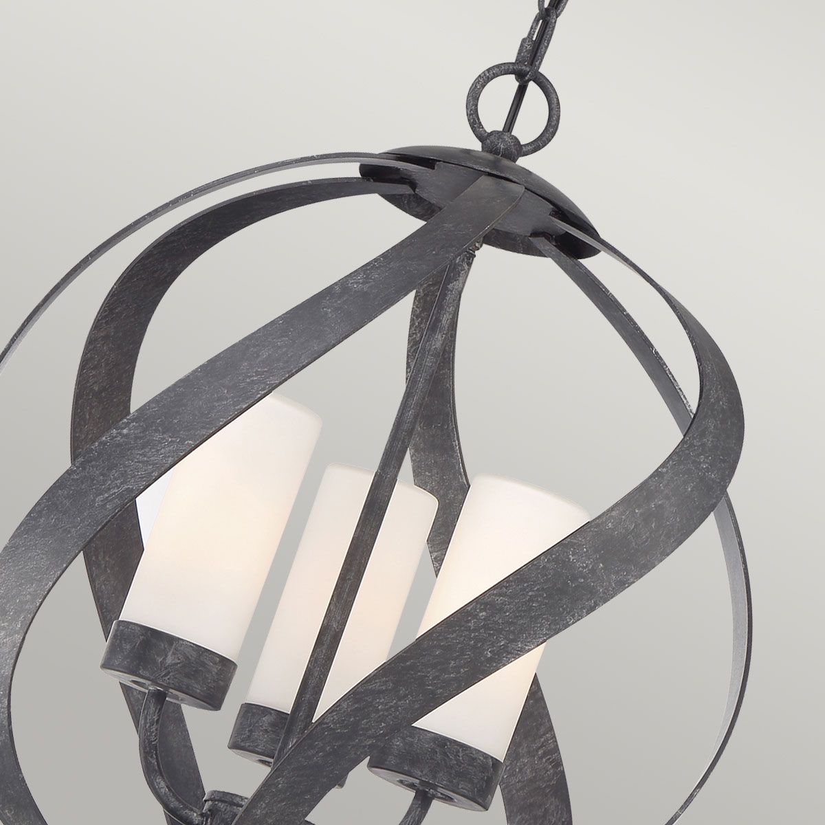 Blacksmith 1/3/4/5Lt Outdoor Pendant - Old Black IP44 E27