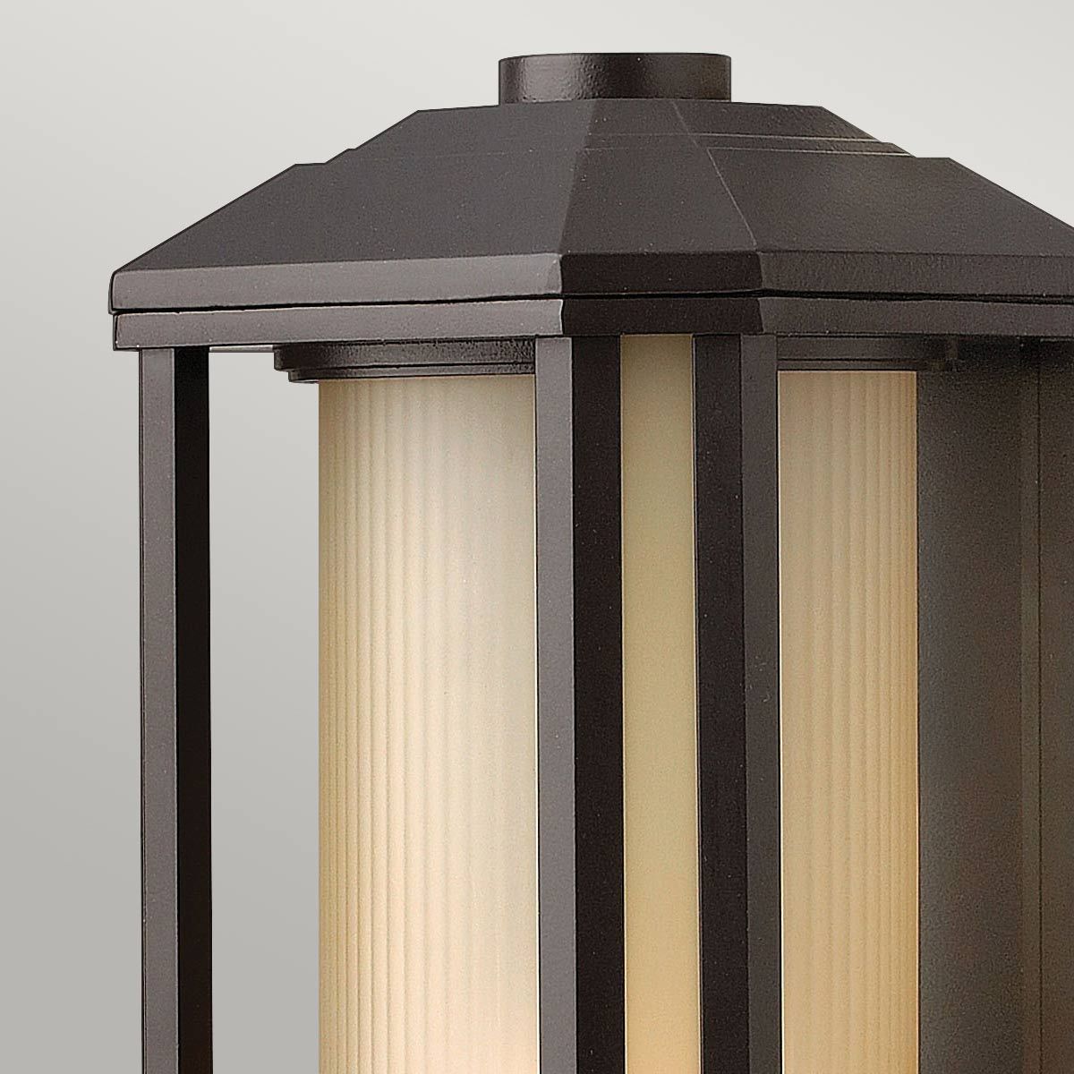 Castelle 1 Light Small/Medium Wall Lantern - BlackBronze E27 IP44