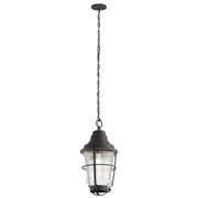 Chance Harbor 1 Light Chain Lantern - Weathered Zinc IP44 E27