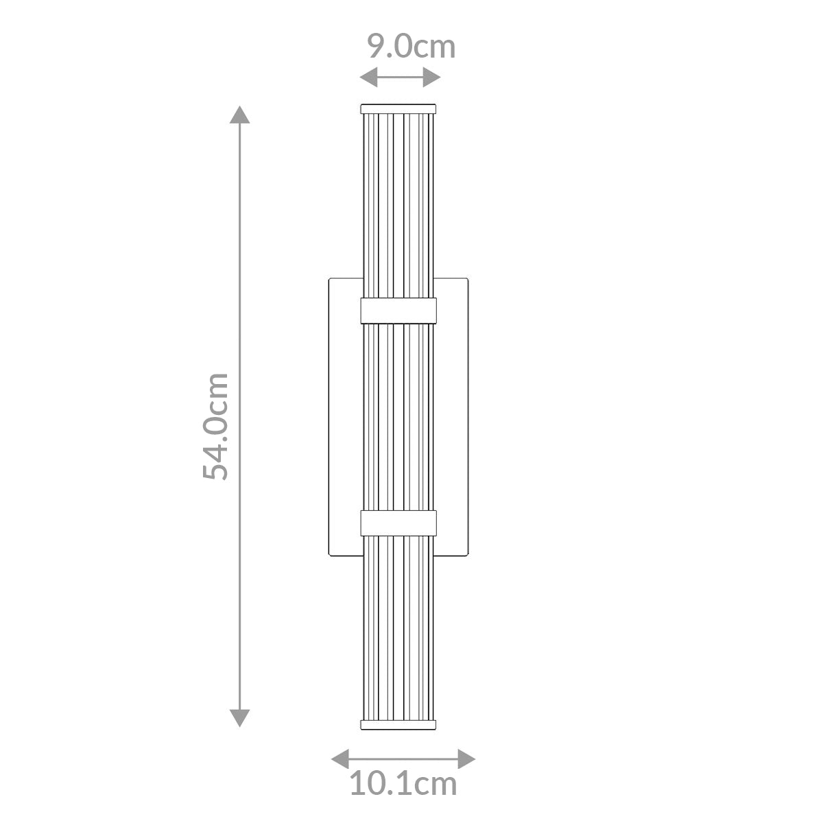 FaytonWall Light IP44 Integrated LED