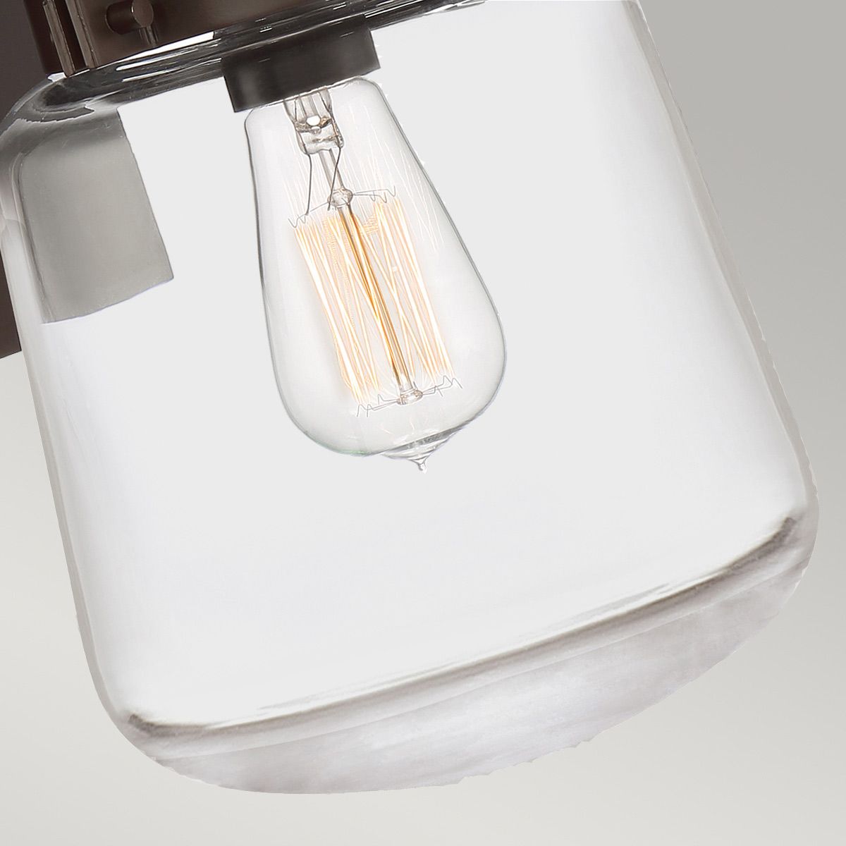 Lasalle 1 Light Small/Medium/Large Outdoor Wall Lantern - Western Bronze E27 IP44