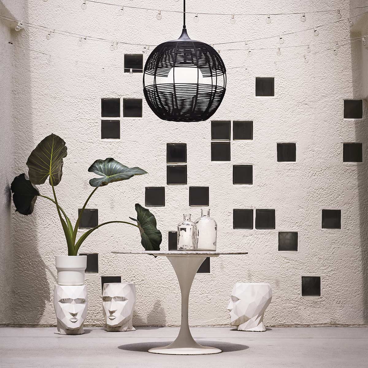 Maddox 1 lt Outdoor Pendant IP44 E27