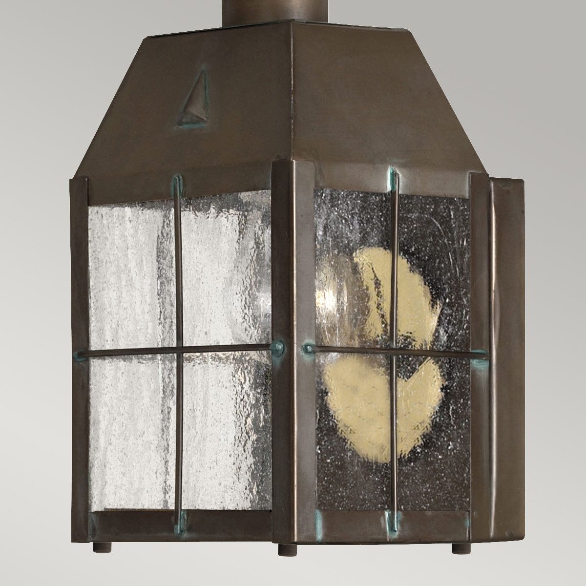 Nantucket 1 Light Extra Small/Medium/Large Outdoor Wall Lantern - Aged Brass E27 IP44