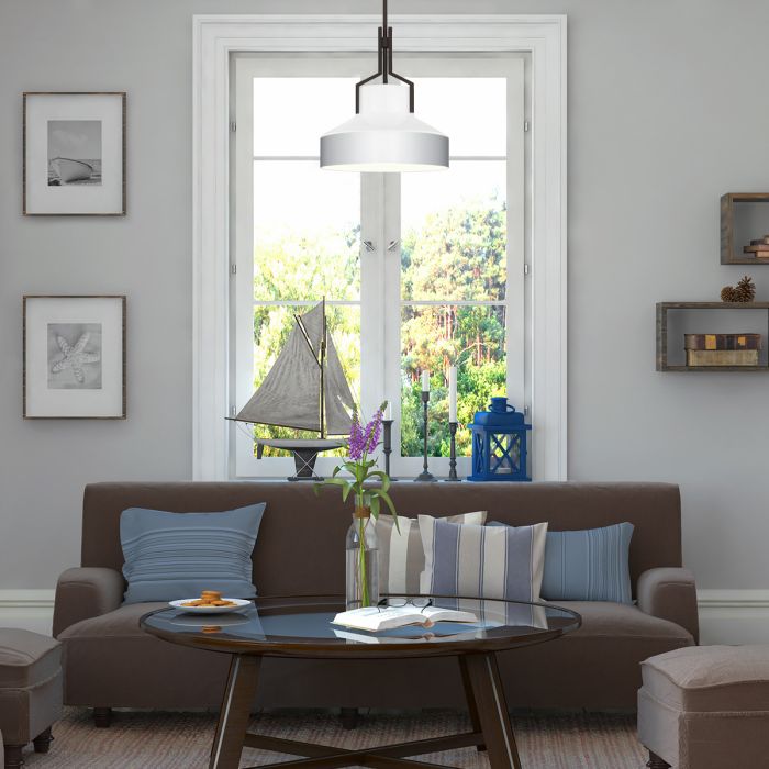Quoizel Brecken 2 Lt Pendant Light- Various Finishes