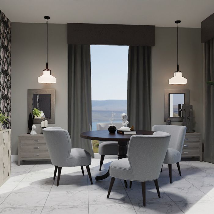 Quoizel Brecken 2 Lt Pendant Light- Various Finishes