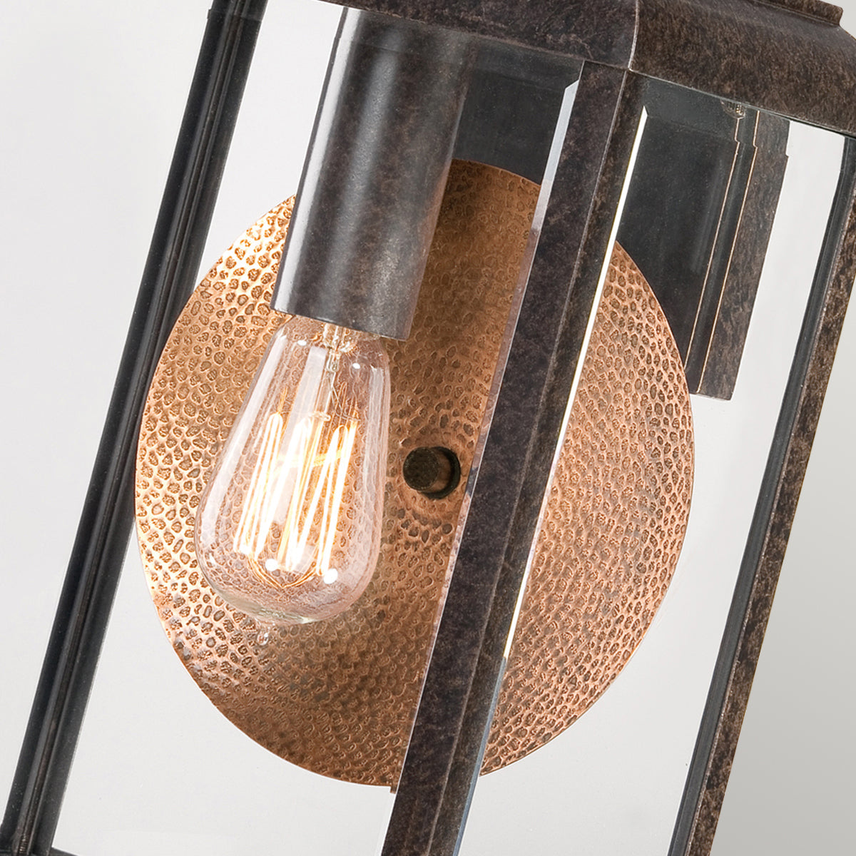 Byron Large Wall Lantern - Imperial Bronze Finish