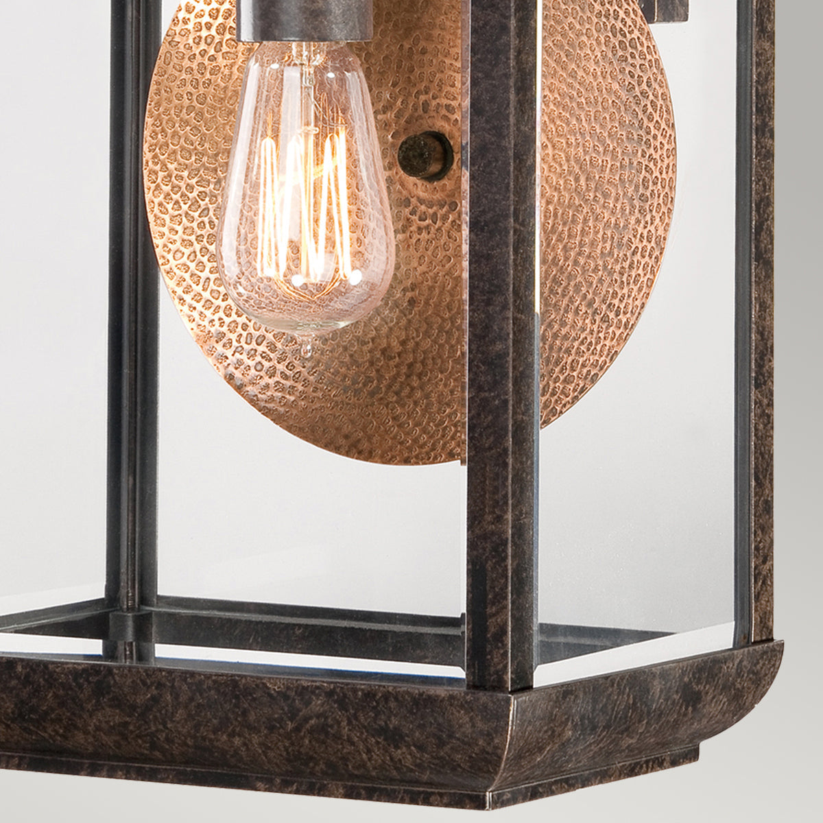 Byron Large Wall Lantern - Imperial Bronze Finish