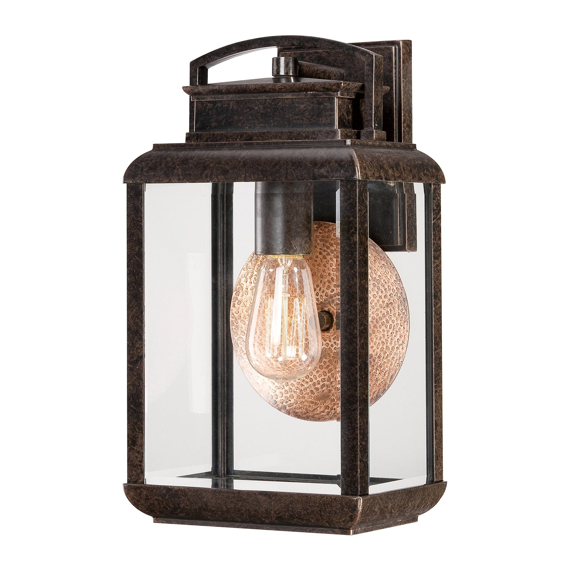 Byron Medium Wall Lantern - Imperial Bronze Finish