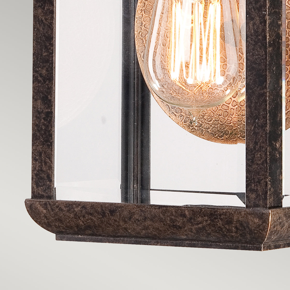 Byron Small Wall Lantern - Imperial Bronze Finish