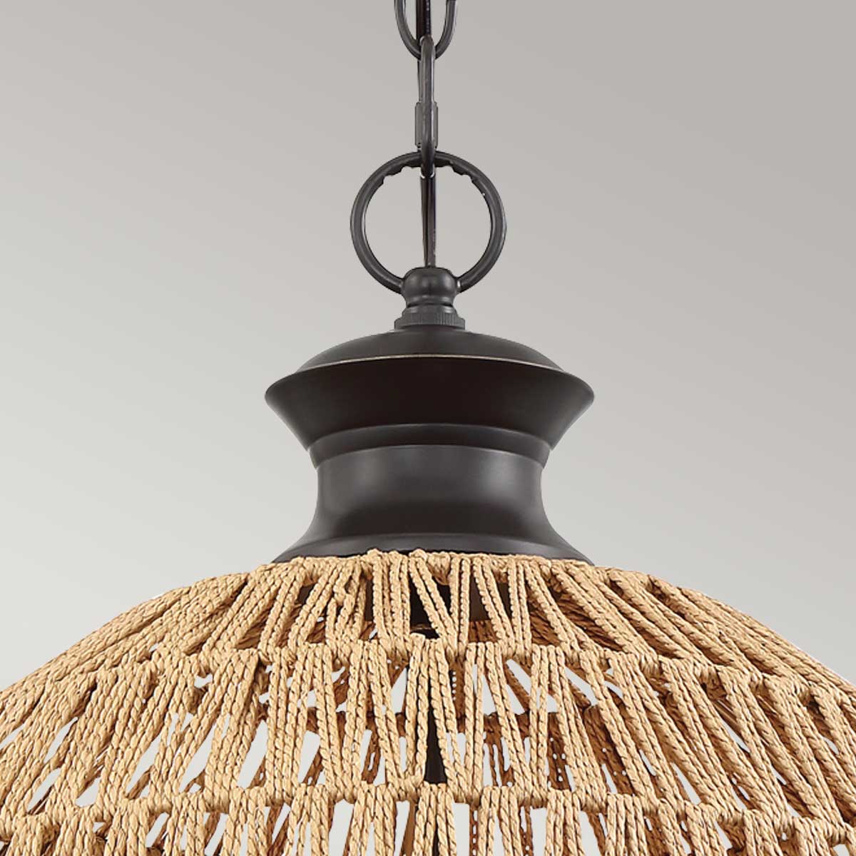 Quoizel Casablanca 3 lt Pendant - Palladian Bronze E27