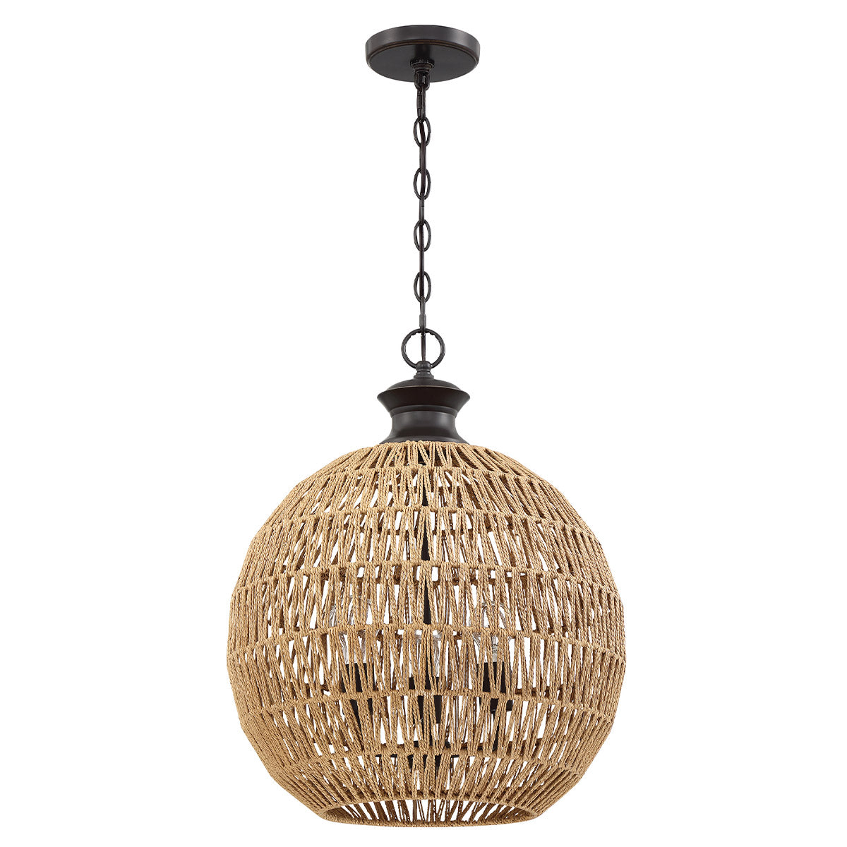 Quoizel Casablanca 3 lt Pendant - Palladian Bronze E27