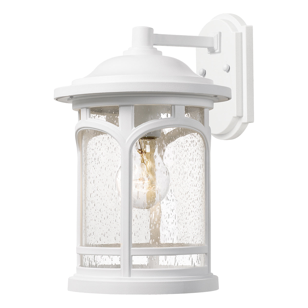 Marblehead Medium Wall Lantern – White Finish