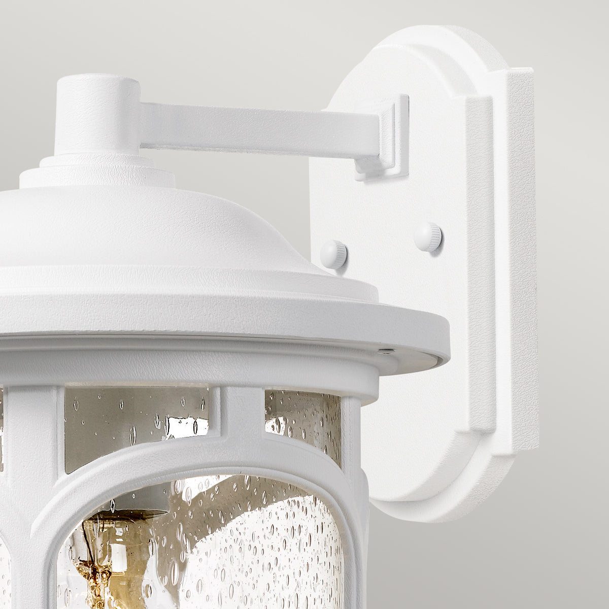 Marblehead Medium Wall Lantern – White Finish