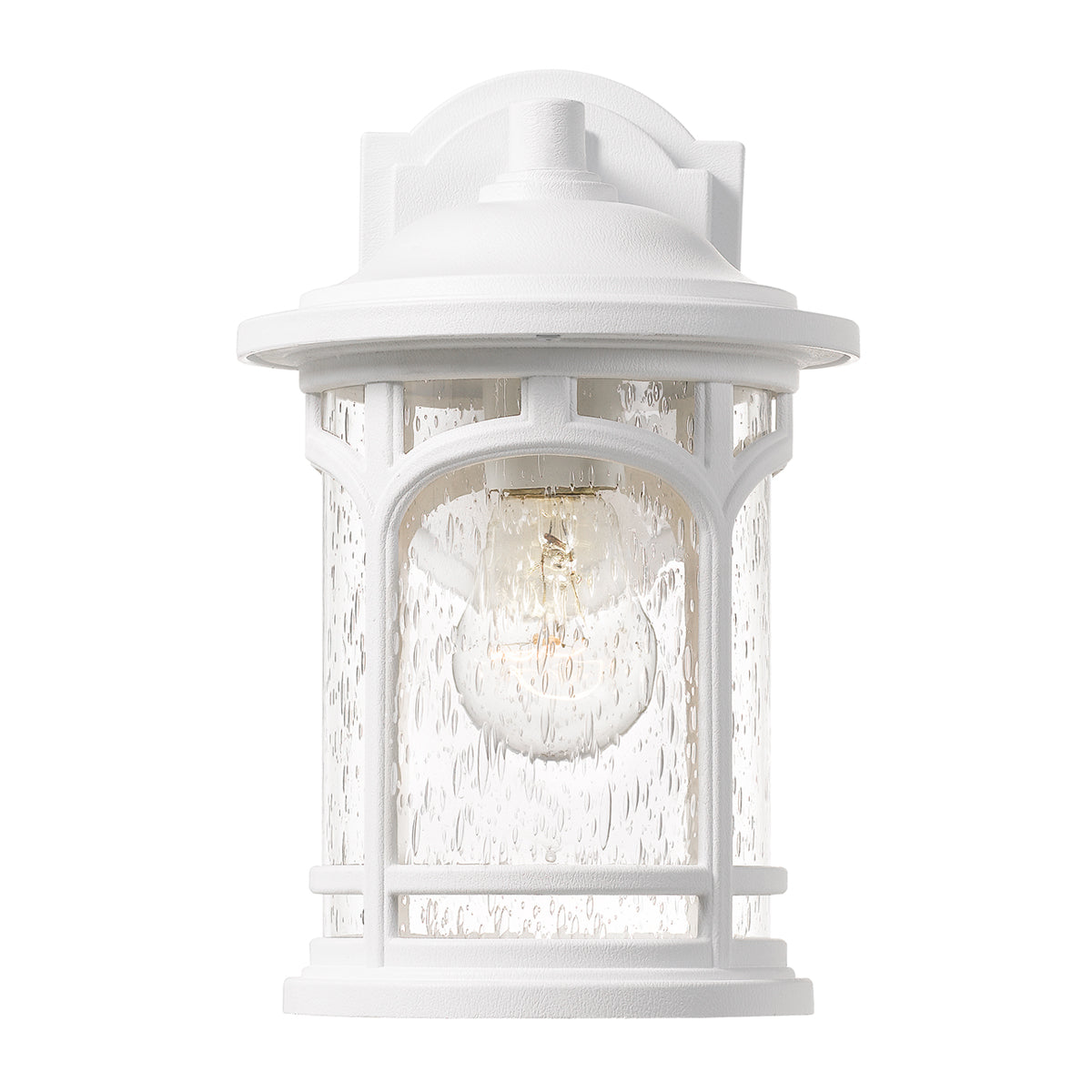 Marblehead Small Wall Lantern – White Finish