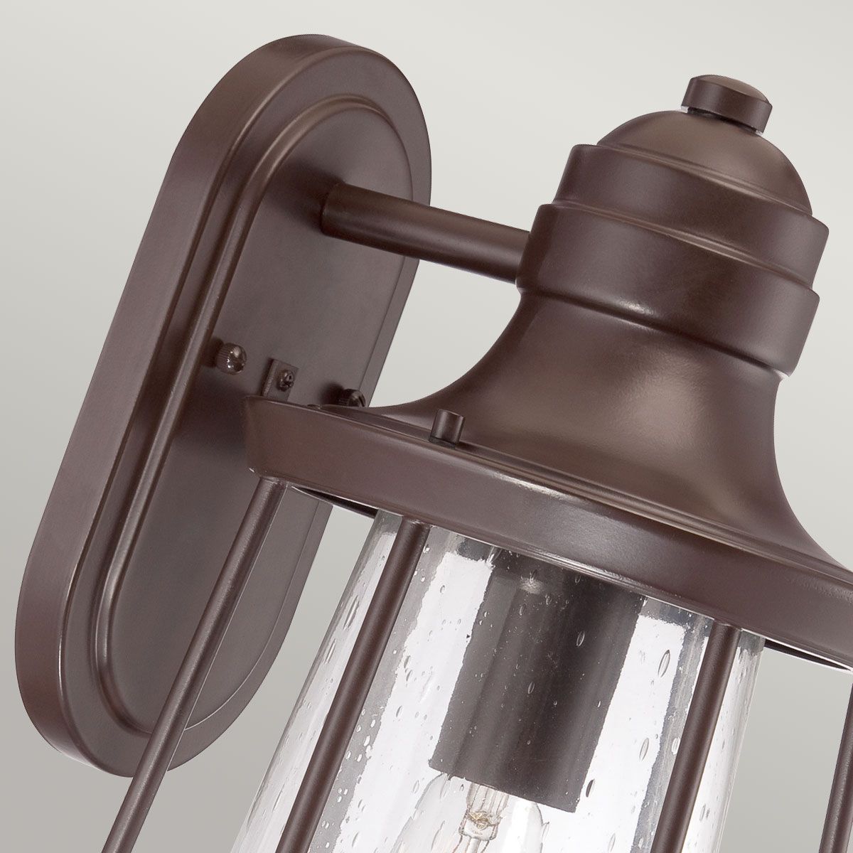 Marine 1 Light  Outdoor Wall Lantern - Western Bronze E27 IP44