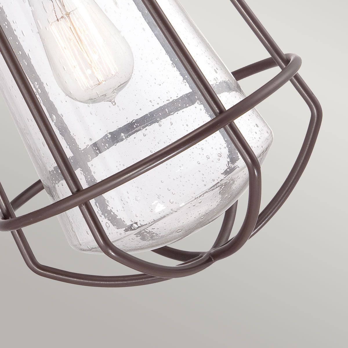 Marine 1 Light  Outdoor Wall Lantern - Western Bronze E27 IP44