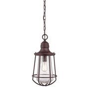 Marine 1 Light Small Chain Lantern - Western Bronze IP23 E27
